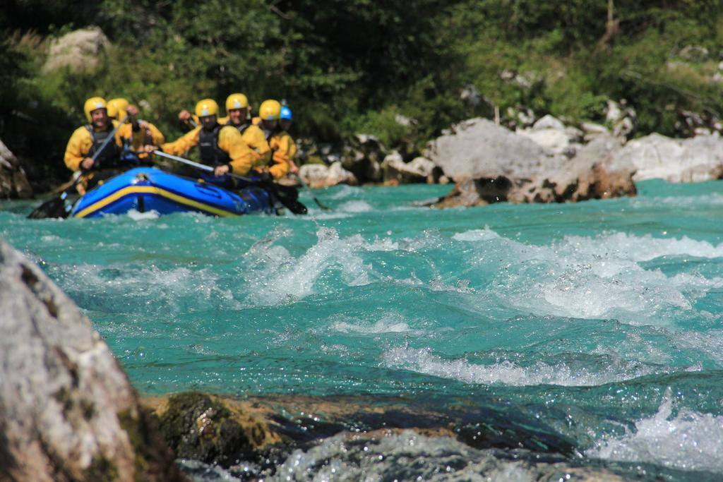 Apartma & Rafting Kobarid Bagian luar foto