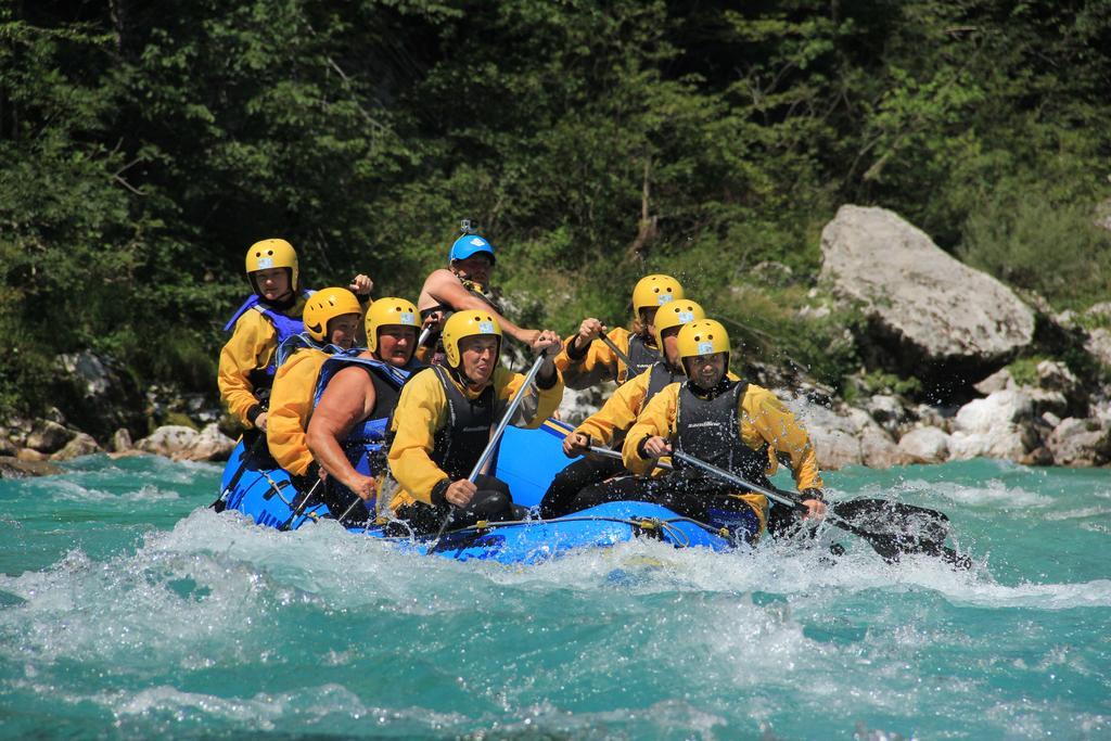 Apartma & Rafting Kobarid Bagian luar foto